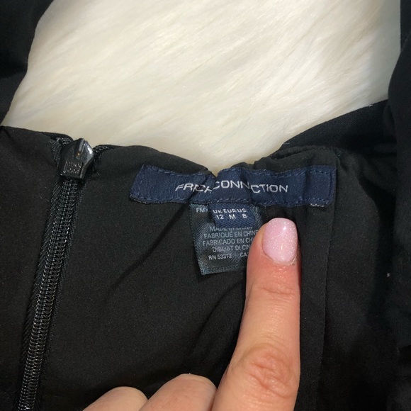 French Connection ruffle strap dress - Picture 4 of 8